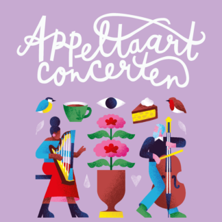 Appeltaartconcert in Theater In de Lugt in Rotterdam Overschie