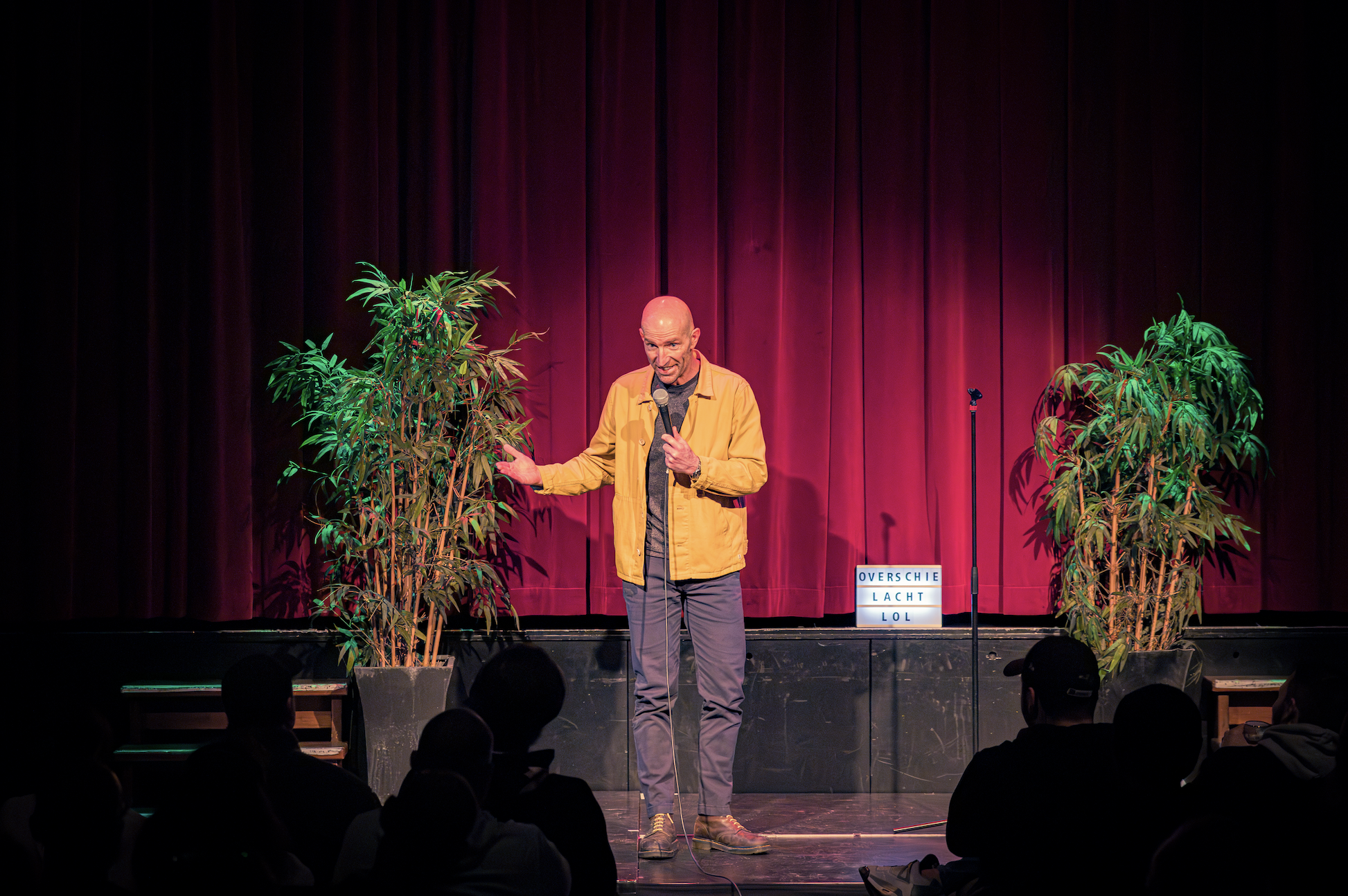 Comedy Night in Theater In de Lugt in Rotterdam Overschie