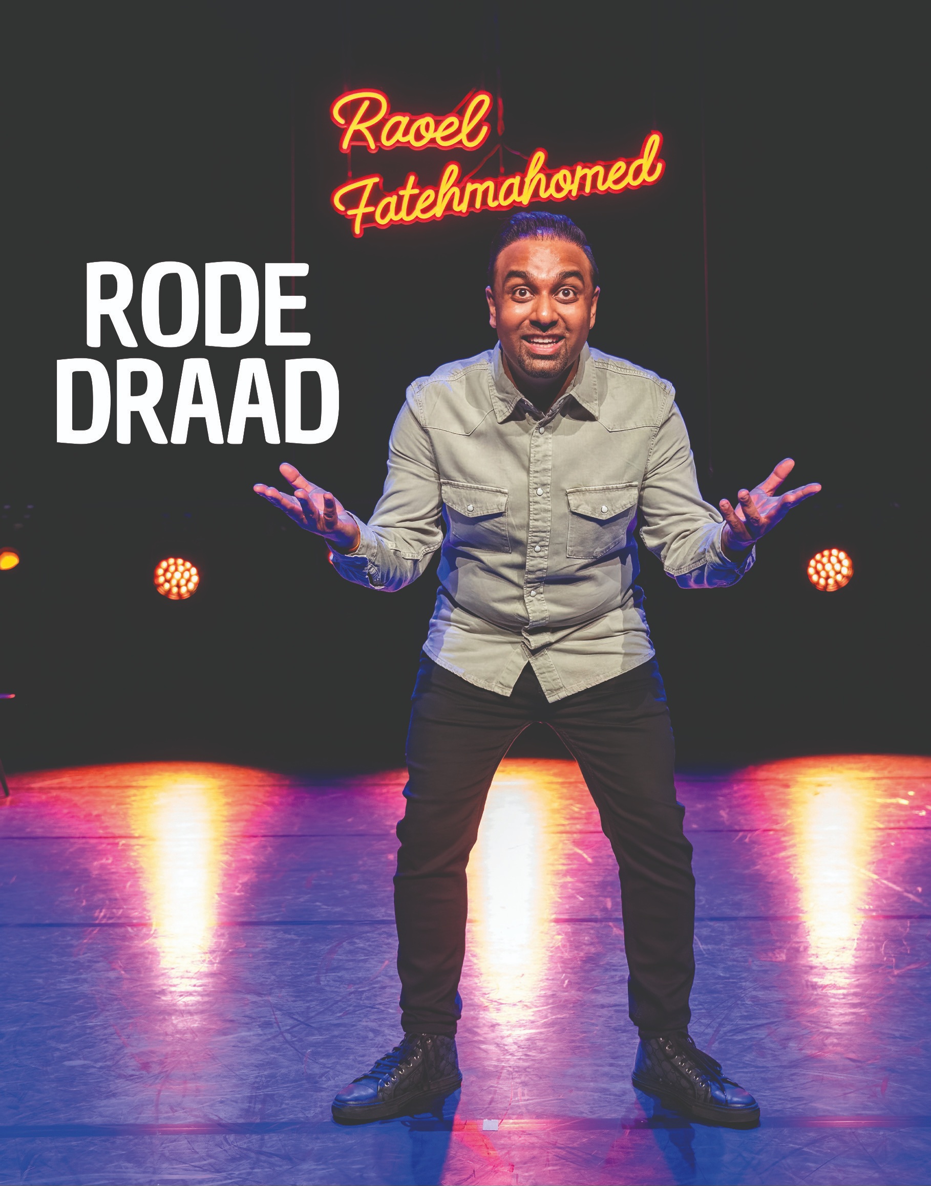 Raoel Fatehmahomed met Rode Draad in Rotterdam
