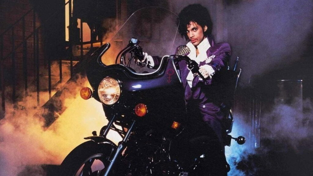 Film Purple Rain in Theater In de Lugt in Rotterdam