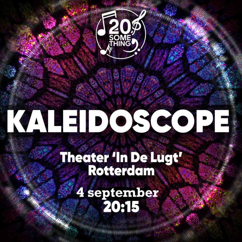 Zomerconcert Kaleidoscope koor Twentysomething in Theater In de Lugt Rotterdam